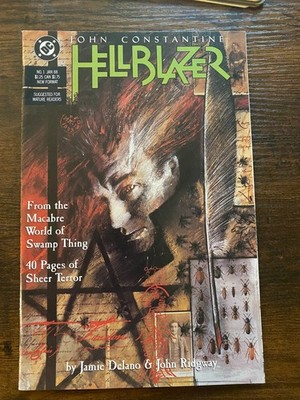 Hellblazer #1 DC 1988 John Constantine First Series Raw