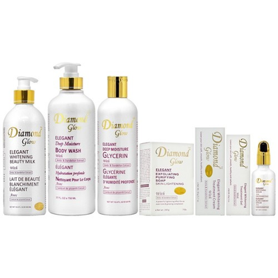 #ad #ad Diamond Glow Lotion16Wash27Glycerin16Soap7Cream1.7ozGel1ozSerum1.6oz $370.78