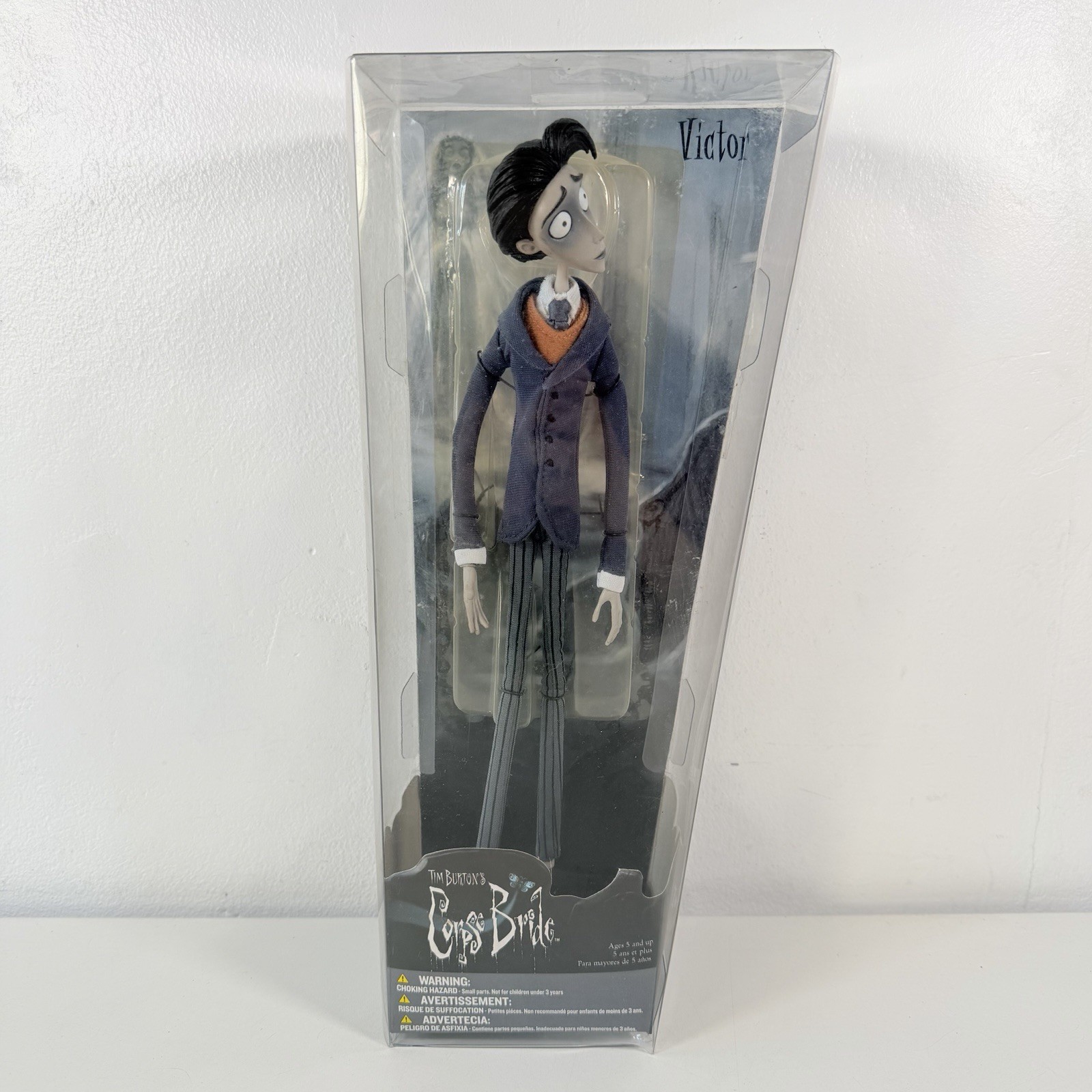 Tim Burton's Corpse Bride Victor Coleccionista Moda Muñeca McFarlane Toy 2005