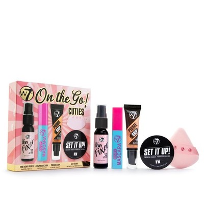 On the Go Cuties   Mini Makeup Essentials mit Primer, Mascara, Setting Spray,...