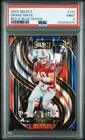 2024 PANINI SELECT RED & BLUE SHOCK #113 DRAKE MAYE ROOKIE RC PSA 9