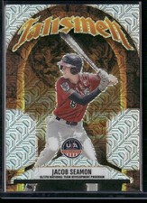 2026 Panini Stars & Stripes USA Baseball #16 Jacob Seamon Talisman Mojo #/25