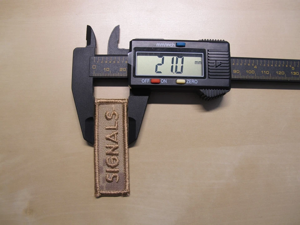 Signals Slip-on Patch - CADPAT Arid Regions (AR) - Image 3 of 3