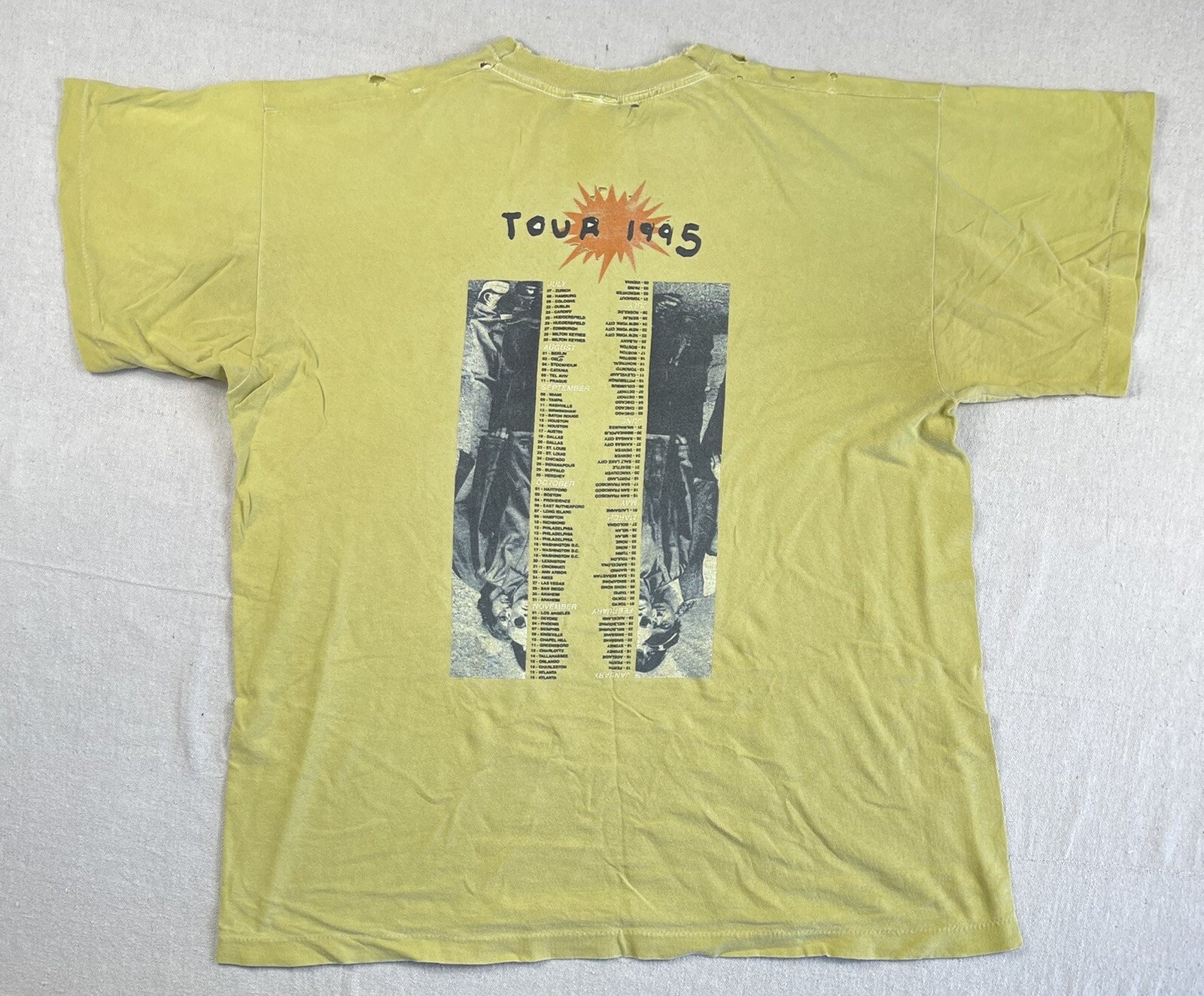 R.E.M. (レム) REM Tシャツ 1995年製 ヴィンテージ