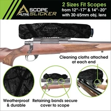 NX Scope Slicker Waterproof, Neoprene Rifle Scope Cover Scope protection US Made