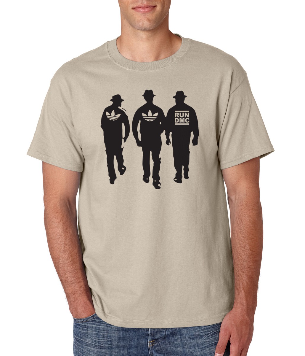 Run DMC T-Shirt Retro Hip Hop Rap Rapper JMJ Jam Master Jay