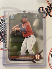 2022 Bowman Chrome Prospect #BCP-11 Dauri Lorenzo - Houston Astros