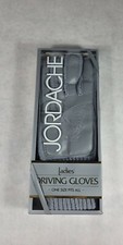 Vintage Jordache Women  s Ladies Stretch Driving Gloves Gray One Size Fit All NIB