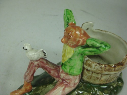 Hillbilly Planter Imperial Porcelain Zanesville Ohio Small Planter - Picture 9 of 19