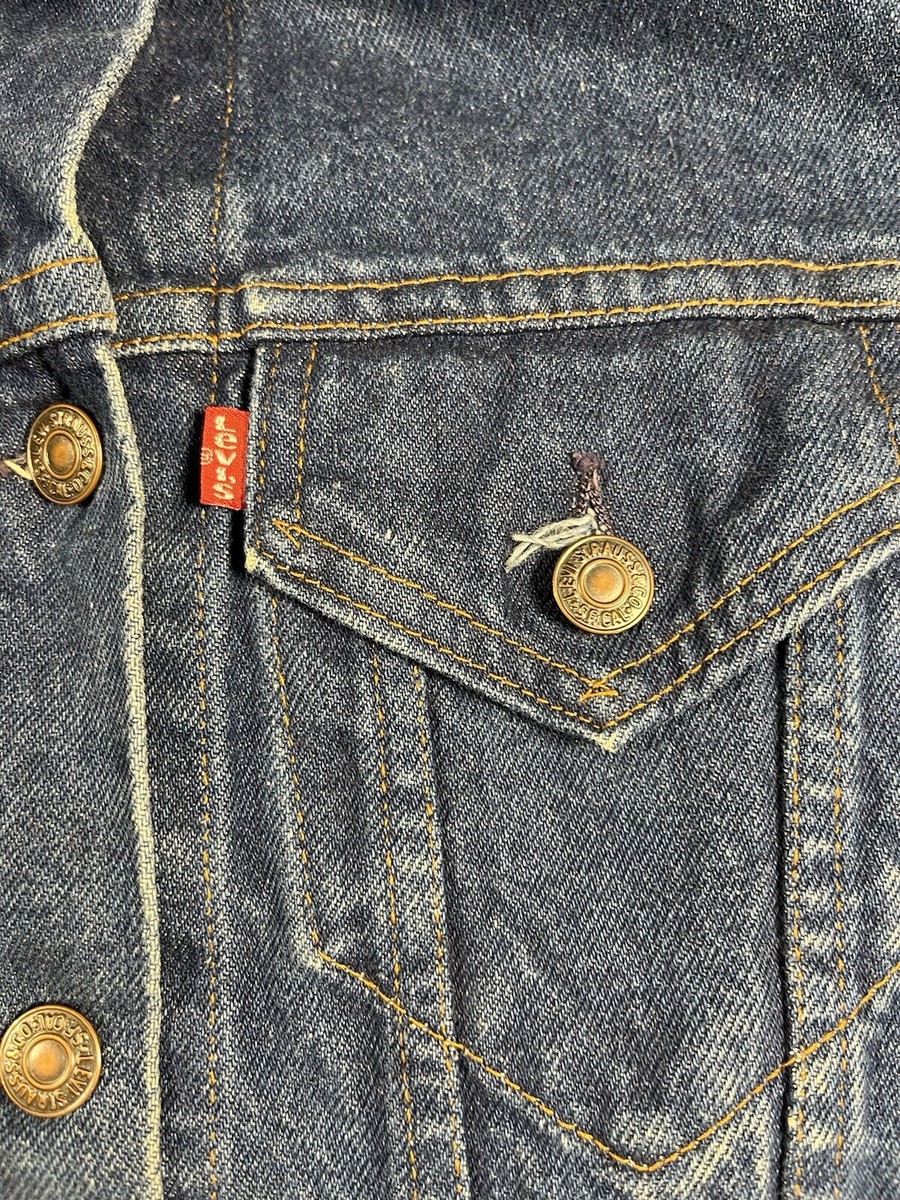 Vintage Levis 90s Denim Trucker Jacket 76581-0214 Trucker