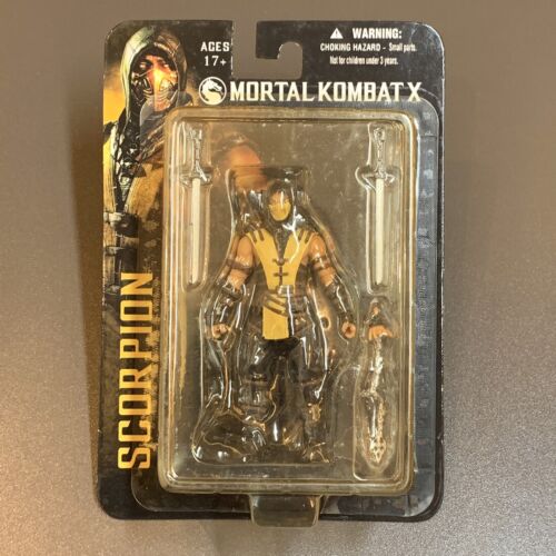 安心価格」 Mezco Mortal Kombat X Scorpion 4-Inch Action Figure