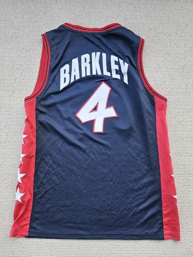 1996 Usa Dream Team Charles Batkley Jersey XL - Picture 3 of 6