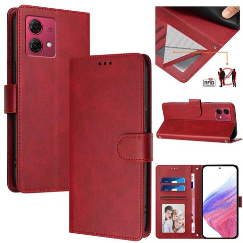 For Motorola Moto G85 G55 G84 G54 G34 Edge50 Leather RFID Wallet Case Flip Cover - Picture 61 of 85