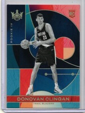 Donovan Clingan 2024-25 Panini Court Kings Rookies IV RC Level 4 SP
