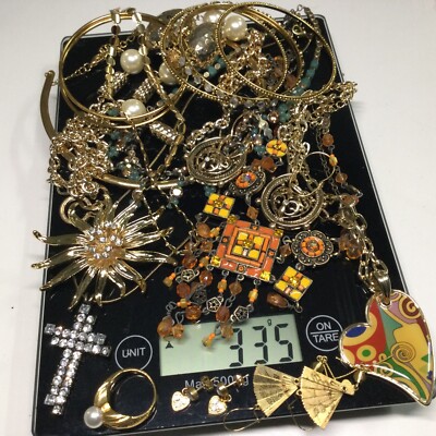 Schmuck Konvolut  Schmuckkonvolut Gold Modeschmuck