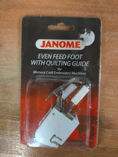 Genuine Janome Even Feed Foot With Quilting Guide 200339008