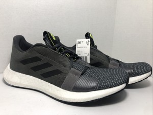 ADIDAS SENSE BOOST Go Gray Black Ultra Running Shoes EF1581 Mens Size 8  pure £81.60 - PicClick UK