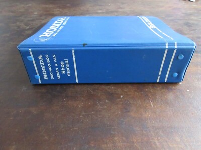 Honda 360 400 600 sedan van 1969 OEM Shop repair manual