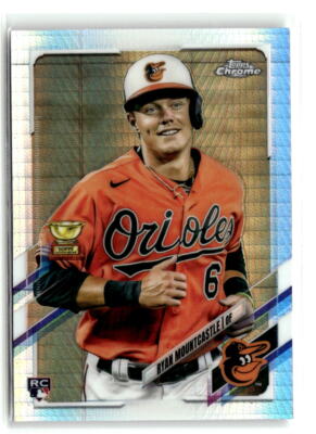 2021 Topps #143 Ryan Mountcastle Blue Star RC Orioles