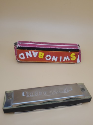 Vtg Swing Band Harmonica 1974 Chadwick Miller Original Box G Cold War Era 91896 - Imagen 6 de 6