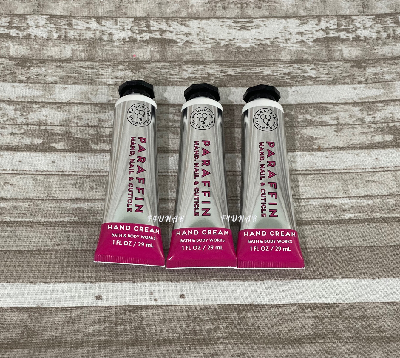 3 New Bath & Body Works Travel Size PARAFFIN Hand Nail & Cuticle Cream