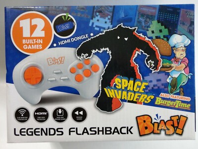 AtGames Legends Flashback Blast 12 Built-In Games HDMI & Wireless (WD3304)  