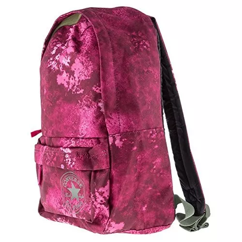 Pink converse backpack top