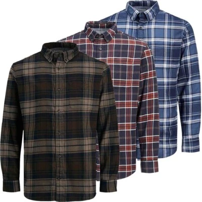 Jack & Jones Herren Hemd Jjeclassic Check Shirt Kariertes Freizeithemd Slim Fit - Bild 1 von 4