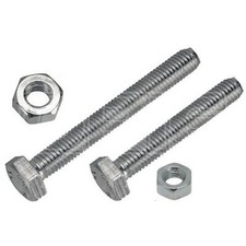 Image of Set Screw & Nut M10 x 40mm - Pack of 2 - Free Shipping - WOT-NOTS PWN034