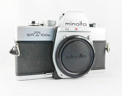   Minolta SRT 100b Body | [TESTED] | New Light Seals   | Mechanical Classic EXC.