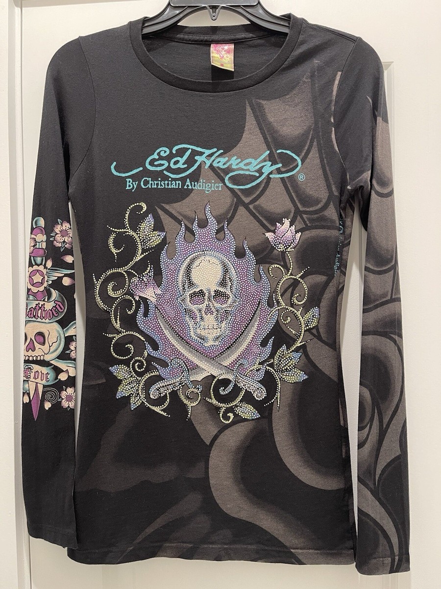 激レア Ed Hardy ラヴキルスカル 00s y2k Tシャツ 激レア Ed Hardy ラヴキルスカル 00s y2k Tシャツ - メルカリ