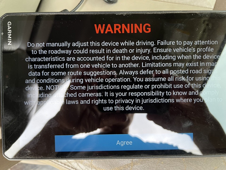 Garmin dezl 10" GPS Truck Navigator (OTR1000) 753759256432 eBay