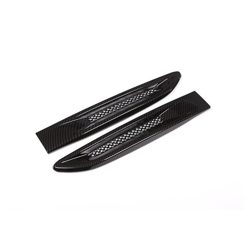 Carbon Fiber style Side Fender Air Vent Cover Trim fits Jaguar F-pace 2016-2018 - Bild 6 von 7