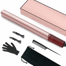 Pro Hair Straightener and Curler 2 in 1,Flat Iron for Hair Straightening Curling