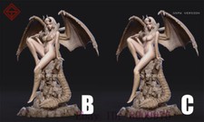 Diablos Girl 3D Printing Figure Unpainted Model GK Blank Kit Sculpture Stock