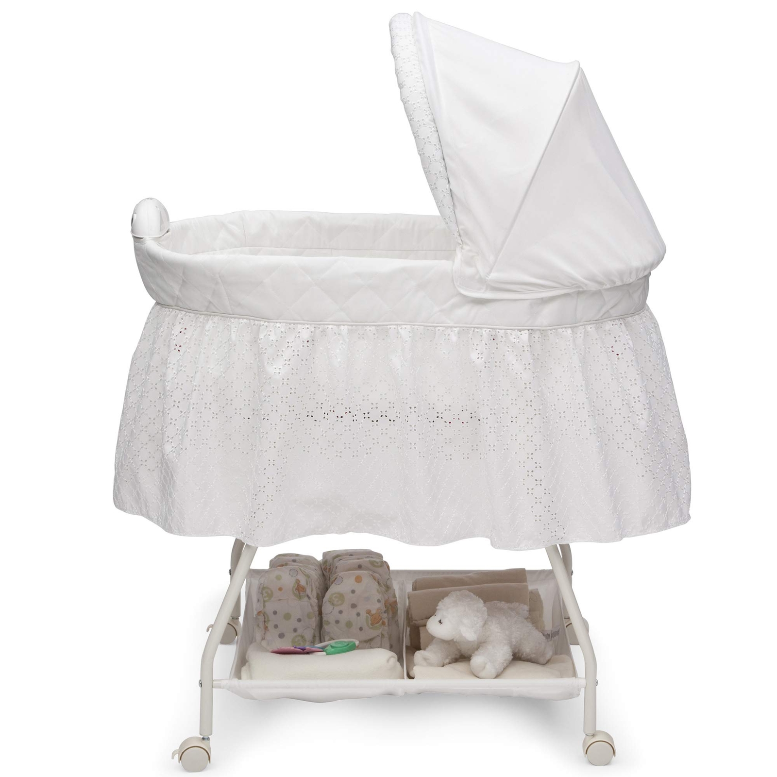 Moises Para Bebe Bebes Cunita Cosas Accesorios Niñas Regalos Baby Shower N