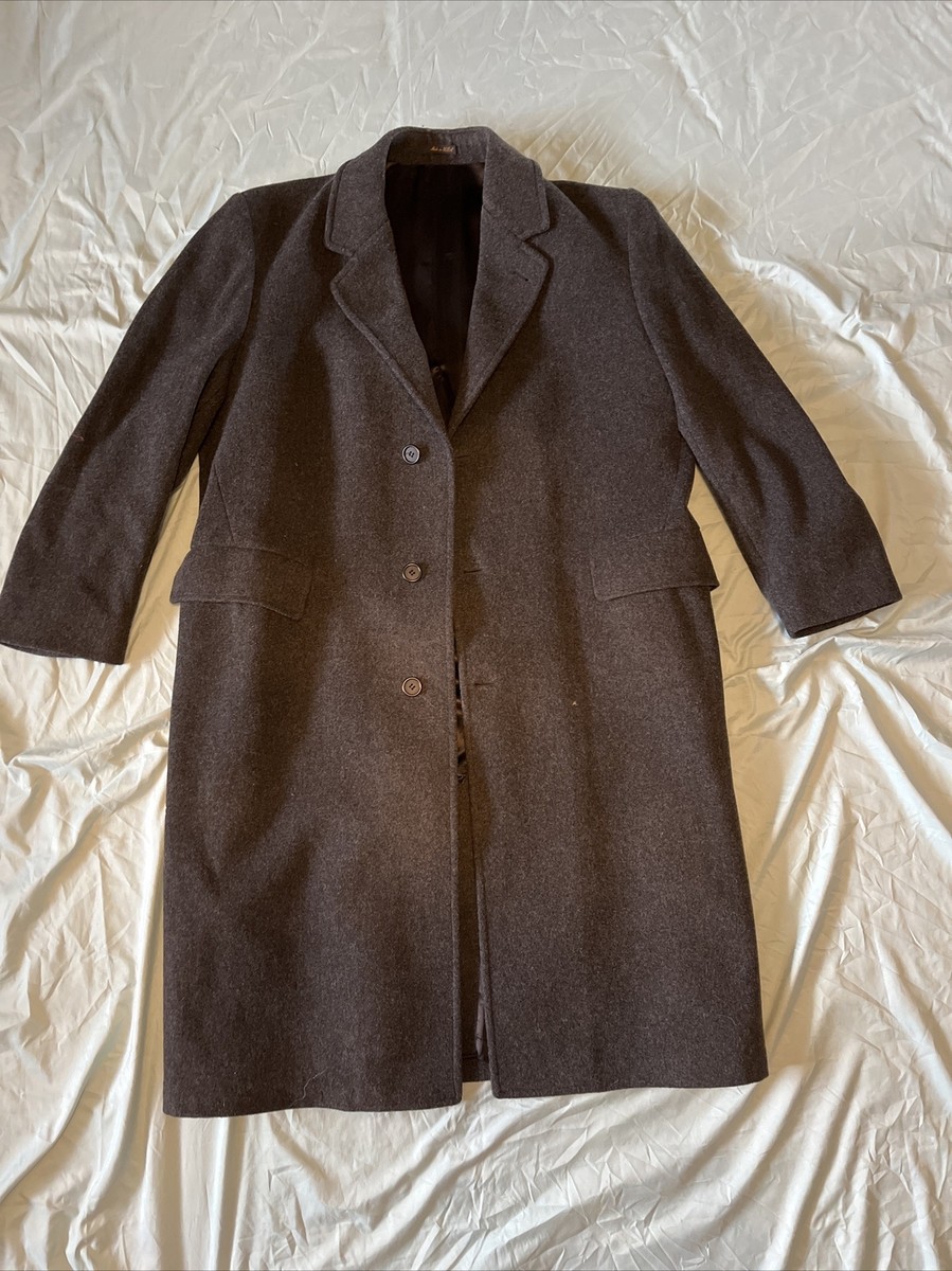 ジャケット・アウター vintage London Fog long trench coat Vintage London fog trench coat 44r Black/grey 100% Wool, Split