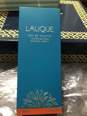 **VINTAGE** LALIQUE by LALIQUE 3.3 FL oz / 100 ML Eau De Toilette Spray nib rare