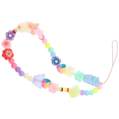 Bracelet Lanyard Butterfly Beads Phone Charms Beaded Strap Wrist - Zdjęcie 10 z 12