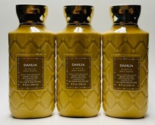 3 Bath  Body Works DAHLIA Daily Nourishing Body Lotion Cream 24 Hour Moisture