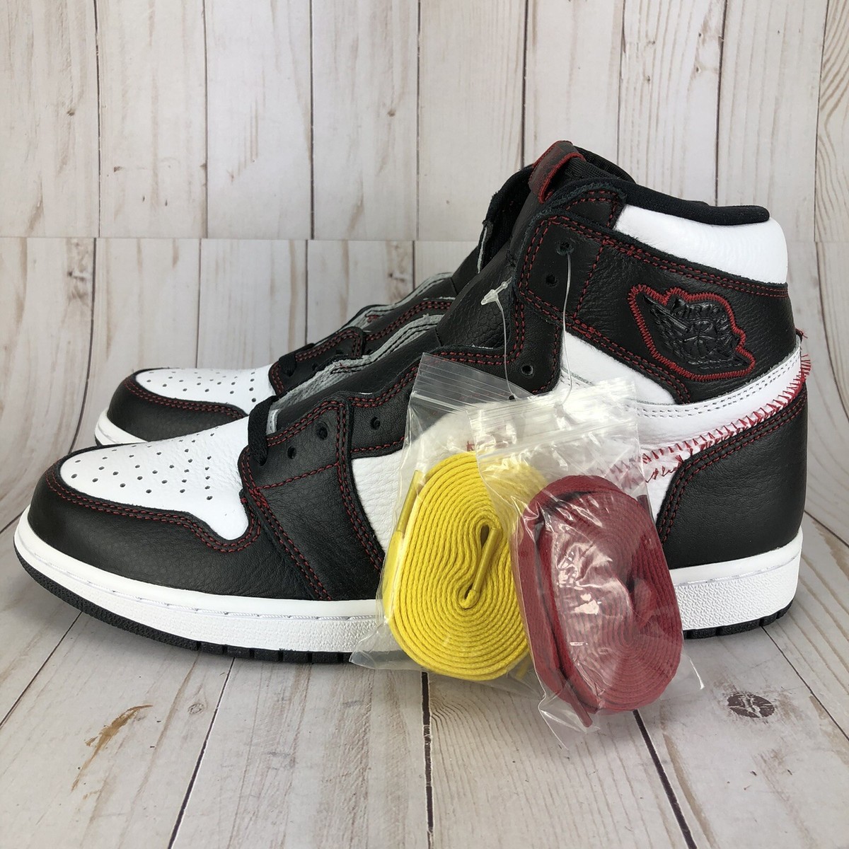 Nike Air Jordan 1 Retro High Shoes Sneakers OG Defiant 2019 White