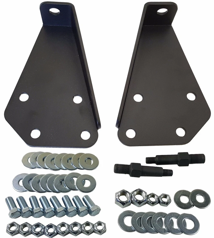 Kit de amortiguadores delanteros y reubicación con perno en soportes superiores P19 para carrocería GM G 1978-87 Foto 2 de 4