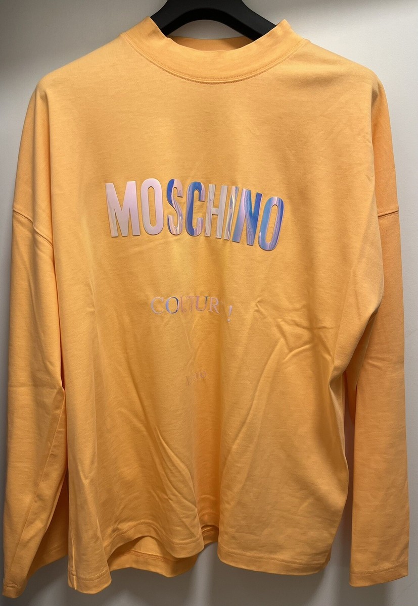 moschino t shirt long sleeve