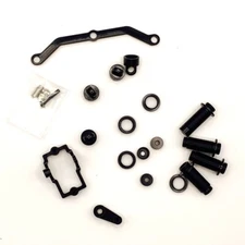 STRC Complete Traxxas TRX-4M Aluminum Steering and Shock Upgrade Package (black)