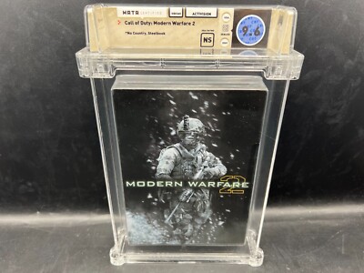 Call of Duty Modern Warfare 2 SteelBook Xbox 360 WATA 9.6 NS NEW UNOPENED VGA