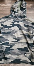 Pre-owned Abercrombie Youth Boys Hoodie Fleece 15/16 Camouflage