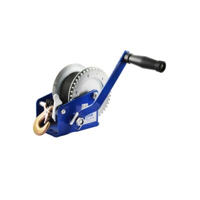 Husar Winch Handseilwinde 1200lbs mit Gurt Seilwinde Boot BSTR1200RKP NEU
