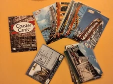 Coaster Cards 2001 Nostalgicard ROLLER COASTERS you pick pack fresh Free Ship