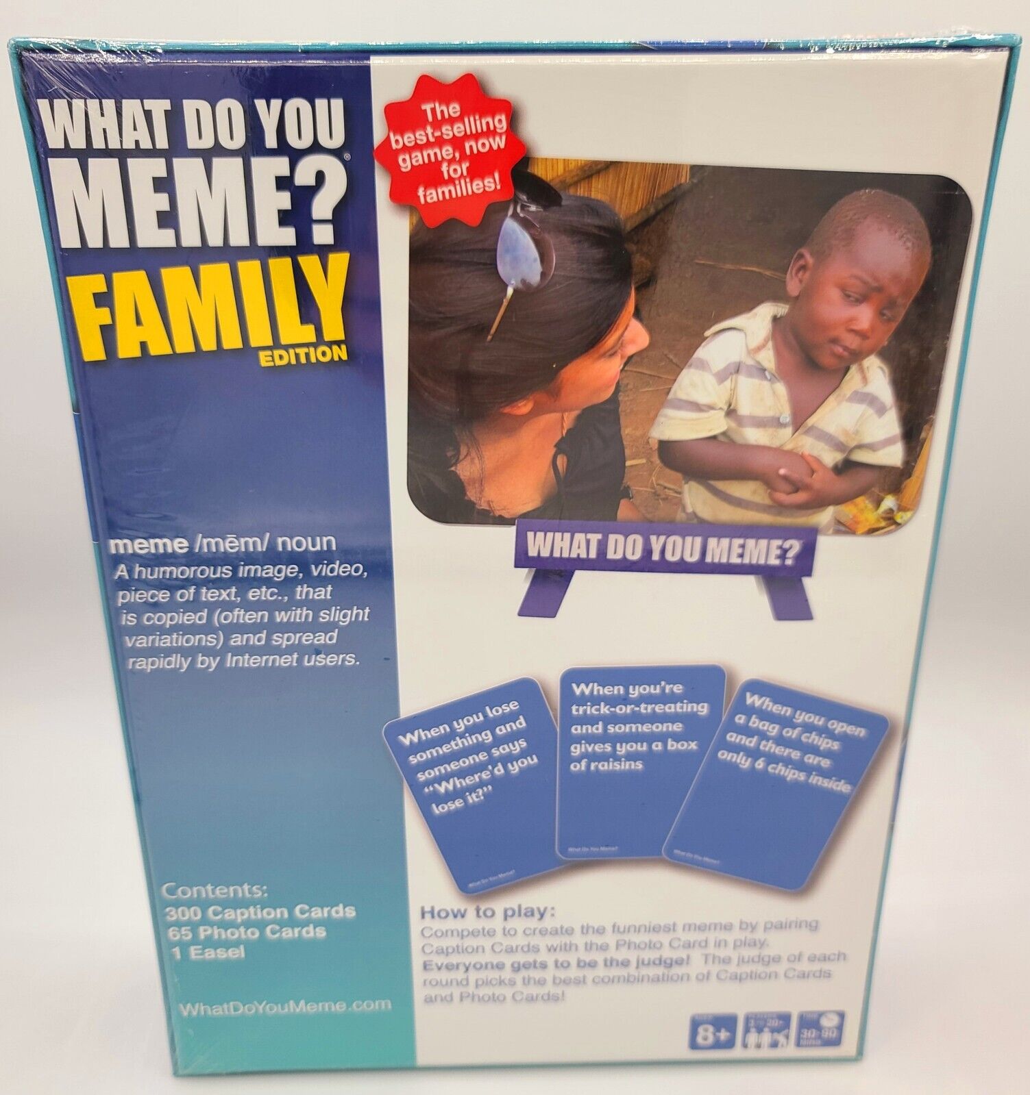  WHAT DO YOU MEME? Family Edition Expansion Pack #1 – Designed  to be Added to The Core Family Party Game : Toys & Games