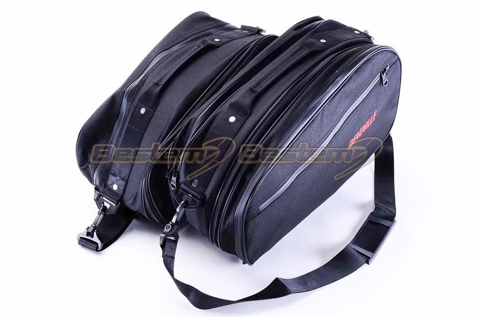 Honda NT700 NT700V Deauville Saddlebag Side Case Trunk Liner Liners Bags Black - Image 3 of 4